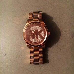 Rose Gold Michael Kors watch